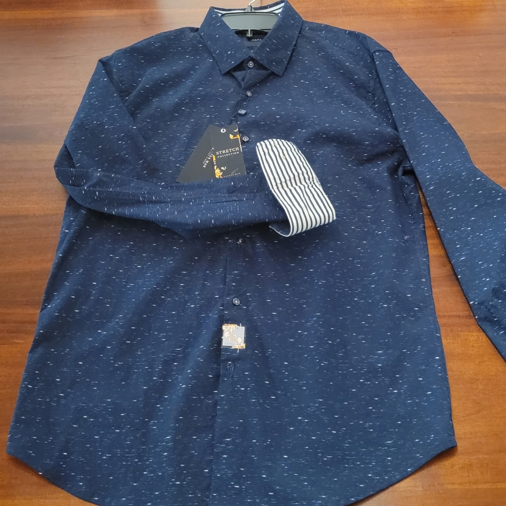Cactus Man Men Large Button Down Shirt
